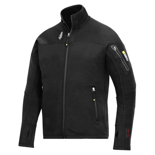 Body Mapping Mikro Fleece Jacke,schwarz, Gr."L Body Mapping Mikro Fleece Jacke,schwarz, Gr."L