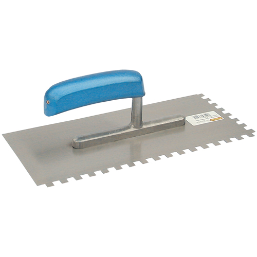 Amerikanische Glättekelle Normalstahl. gezahnt