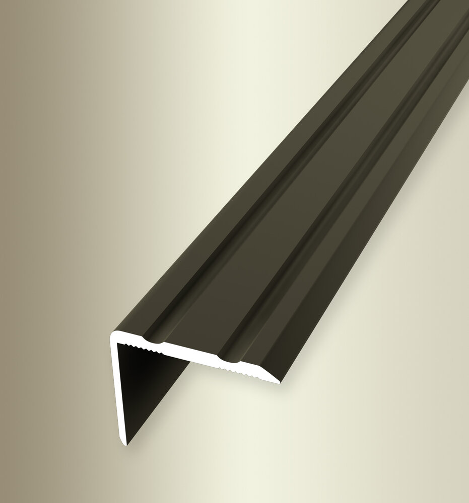 Küberit Alu Winkel 24,5 x 20 mm, Typ 235 SK, 100 cm, bronze (F6) Küberit Alu Winkel 24,5 x 20 mm, Typ 235 SK, 100 cm, bronze (F6)