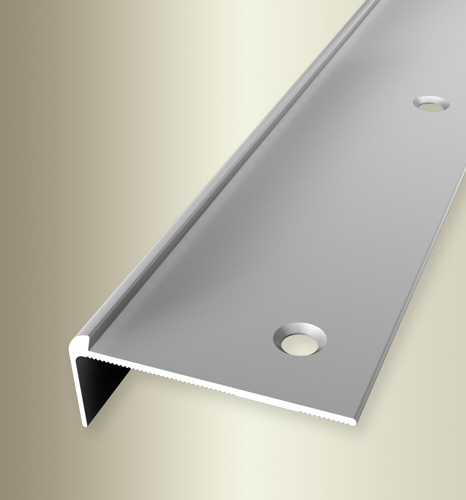 Küberit Alu Treppenkantenprofil Typ 860, 250 cm, silber (F4) Küberit Alu Treppenkantenprofil Typ 860, 250 cm, silber (F4)