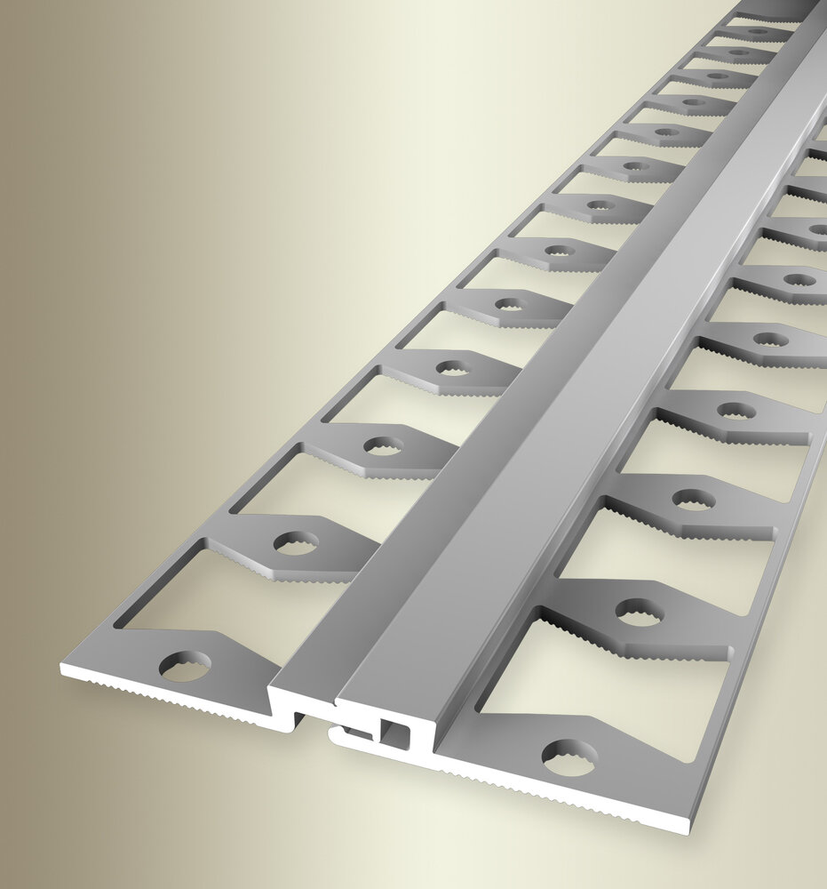 Küberit Alu Dehnungsprofil Typ 317 G, 3 mm, 270 cm, silber (F4) Küberit Alu Dehnungsprofil Typ 317 G, 3 mm, 270 cm, silber (F4)
