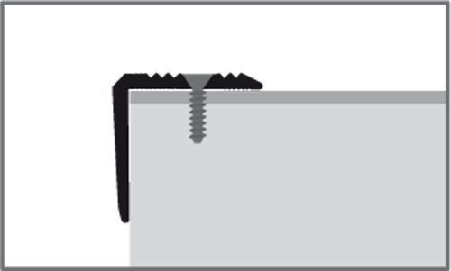 Küberit Winkelprofil Typ 226, 30 x 30 mm