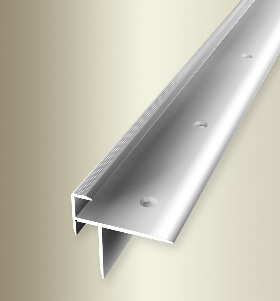 Küberit Alu Treppenkantenprofil Typ 209, 8,7 mm, 270 cm, poliert (F3)