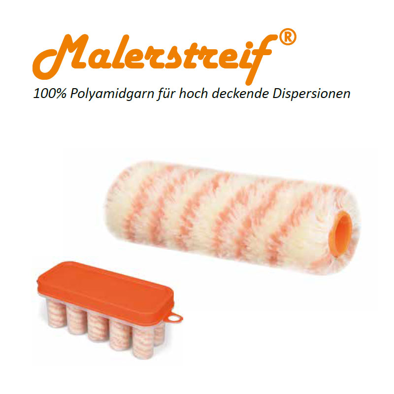 Friess Click & Roll Malerstreif Heizkörperwalze 10 cm / 12 mm in der 10er Box Friess Click & Roll Malerstreif Heizkörperwalze 10 cm / 12 mm in der 10er Box