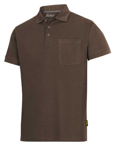Polohemd schokobraun Gr. L Polohemd schokobraun Gr. L