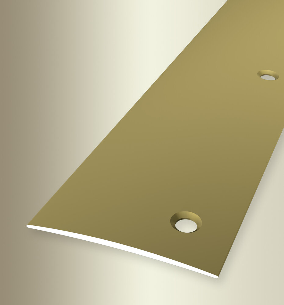 Küberit Übergangsprofil Aluminium 100 mm Typ 466 S, 270 cm, gold (F5)