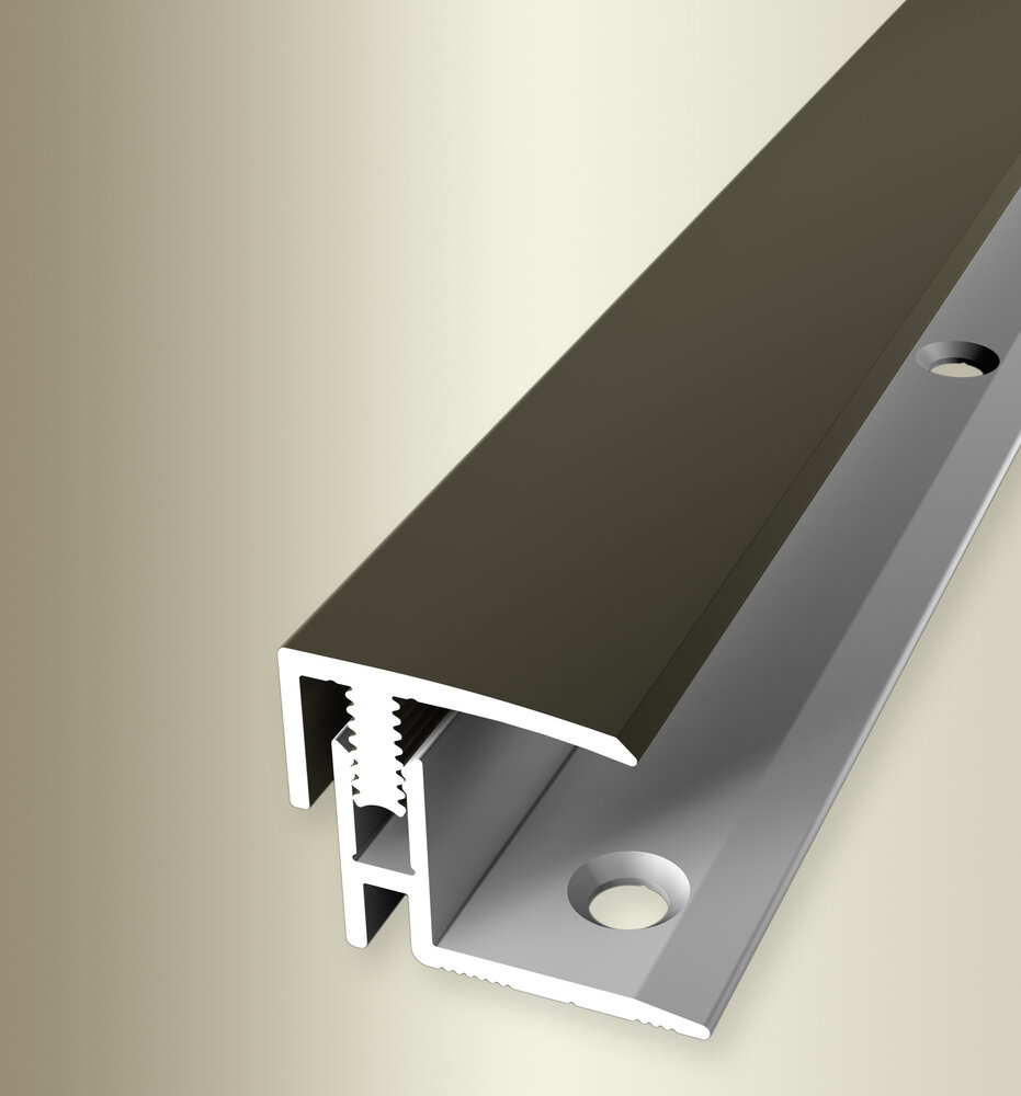 Küberit Abschlussprofil Mono-Clip Typ 560, 100 cm, bronze (F6) Küberit Abschlussprofil Mono-Clip Typ 560, 100 cm, bronze (F6)