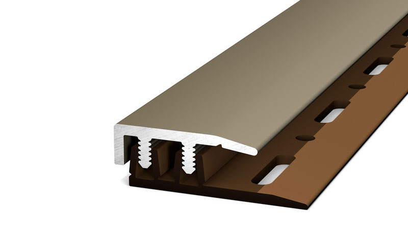 PRINZ PROFI-DESIGN Abschlussprofil Nr. 324, 21 x 6 mm, 270 cm, edelstahloptik matt