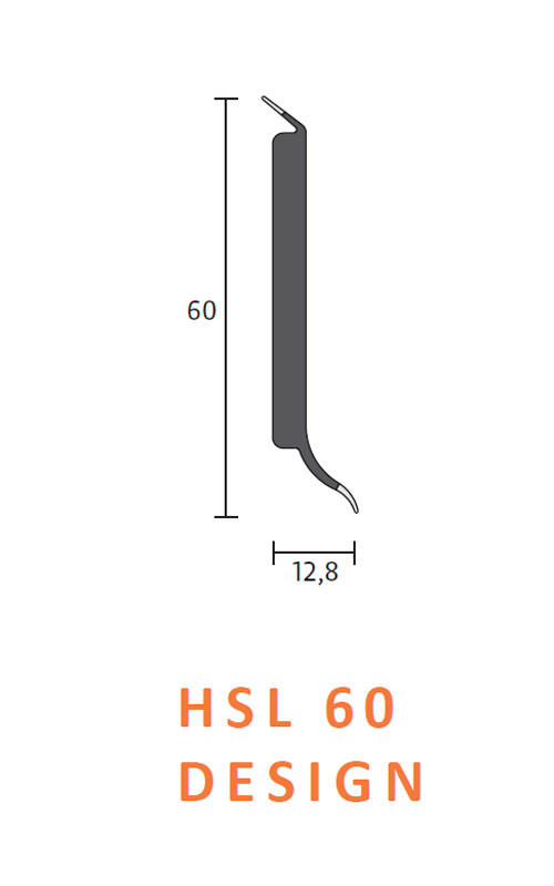 BOLTA Hartschaum-Sockelleiste 250 cm, bomanga (8777)