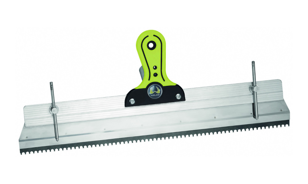 Wolff Rakel mit 2-KR Griff, Arbeitsbreite 56 cm, inkl. Rakeleinsatz R2 Wolff Rakel mit 2-KR Griff, Arbeitsbreite 56 cm, inkl. Rakeleinsatz R2