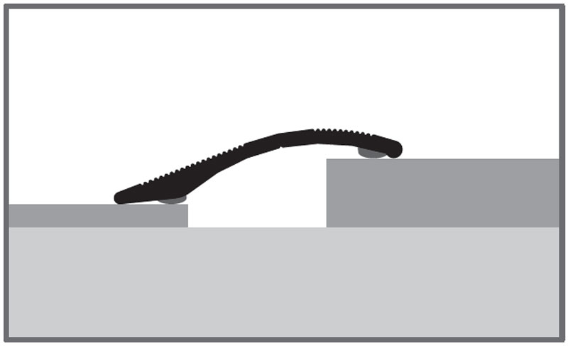Küberit Abschlußprofil Typ 247 SK, 0-18 mm, 270 cm, silber (F4) Küberit Abschlußprofil Typ 247 SK, 0-18 mm, 270 cm, silber (F4)