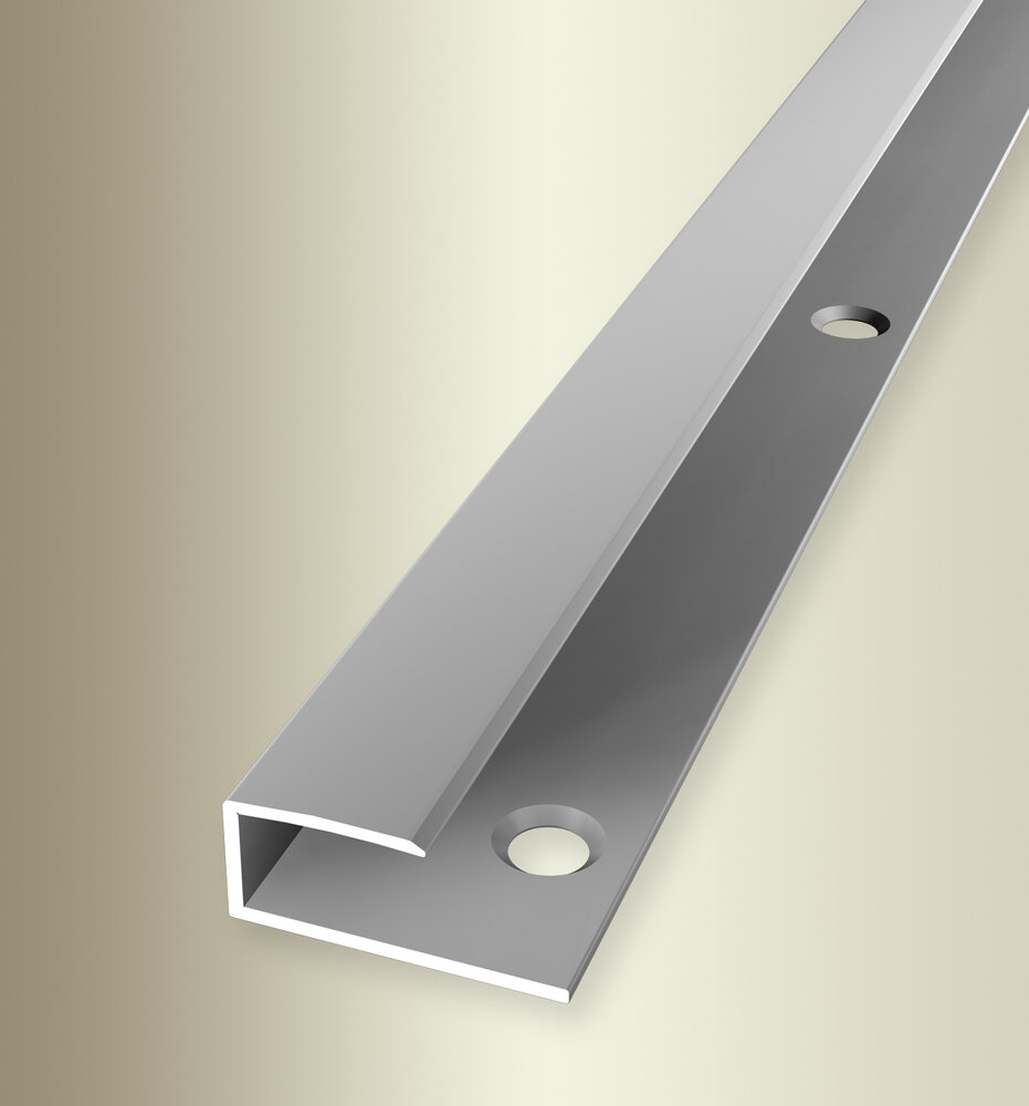 Küberit Alu Einfassprofil Typ 011, 270 cm, silber (F4) Küberit Alu Einfassprofil Typ 011, 270 cm, silber (F4)