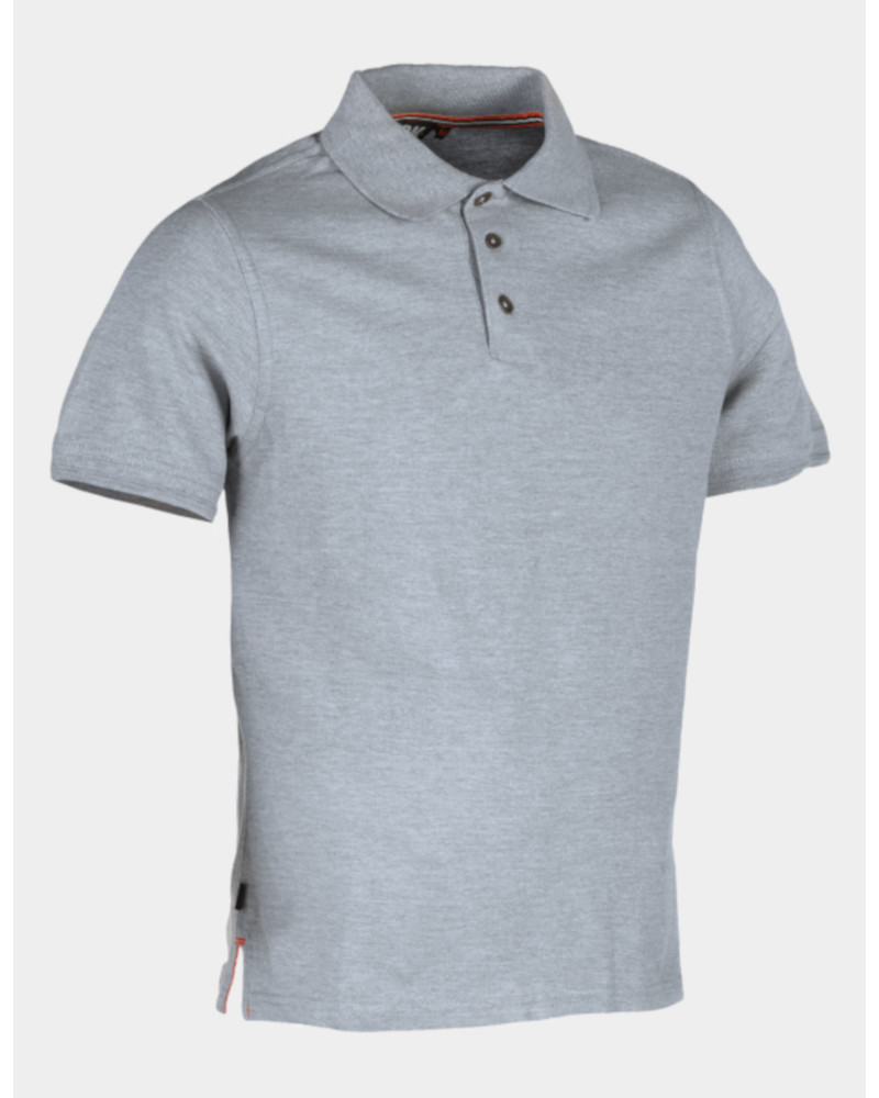 HEROCK® Levi Polo, hellgrau meliert, Gr. M HEROCK® Levi Polo, hellgrau meliert, Gr. M