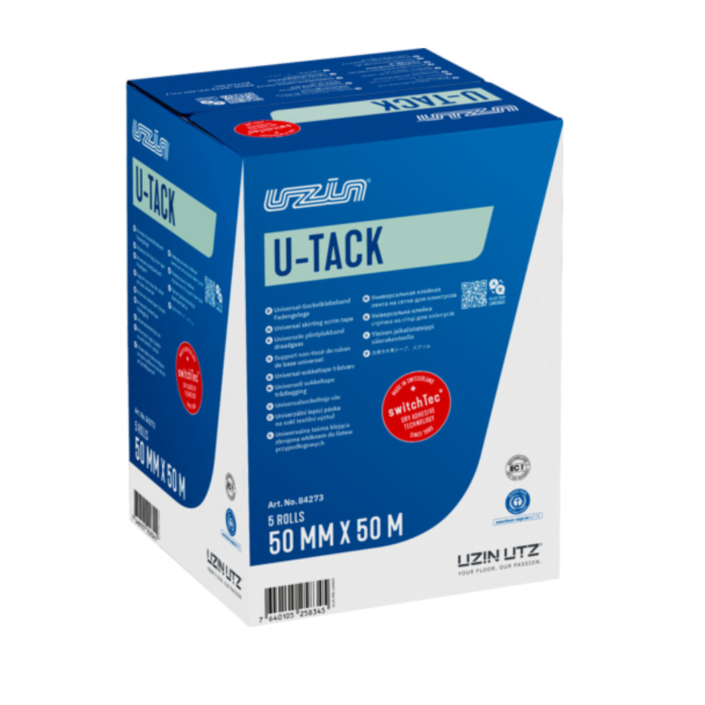 Uzin UZIN - Universal Sockelklebeband - U-Tack 70 mm x 50 m Uzin UZIN - Universal Sockelklebeband - U-Tack 70 mm x 50 m