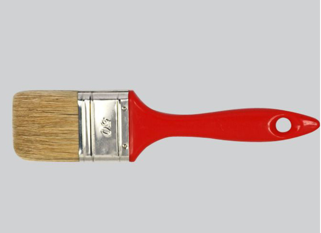 Nespoli Lackierflachpinsel, helle Chinaborste, 6.Stärke, Kunststoffstiel rot verschiedene Ausführungen Nespoli Lackierflachpinsel, helle Chinaborste, 6.Stärke, Kunststoffstiel rot verschiedene Ausführungen