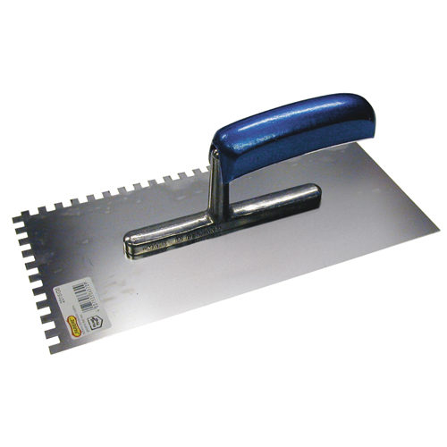 Amerikanische Glättekelle ROSTFREI. gezahnt