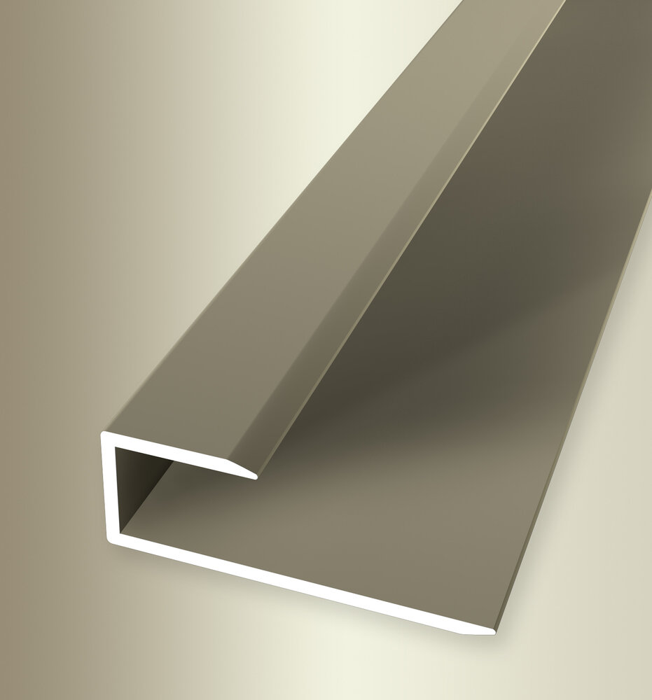 Küberit Abschluss und Einfassprofil Typ 201 U, 90 cm, sand (F9) Küberit Abschluss und Einfassprofil Typ 201 U, 90 cm, sand (F9)