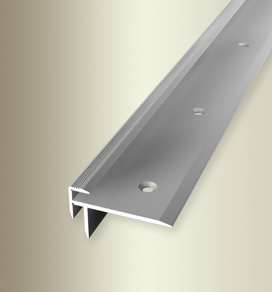 Küberit Treppenkantenprofil Typ 826, 250 cm, silber (F4)