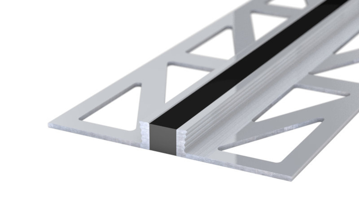 PRINZ Alu Dehnungsfugenprofil Nr. 771, 4,5 mm, schwarz, 300 cm PRINZ Alu Dehnungsfugenprofil Nr. 771, 4,5 mm, schwarz, 300 cm