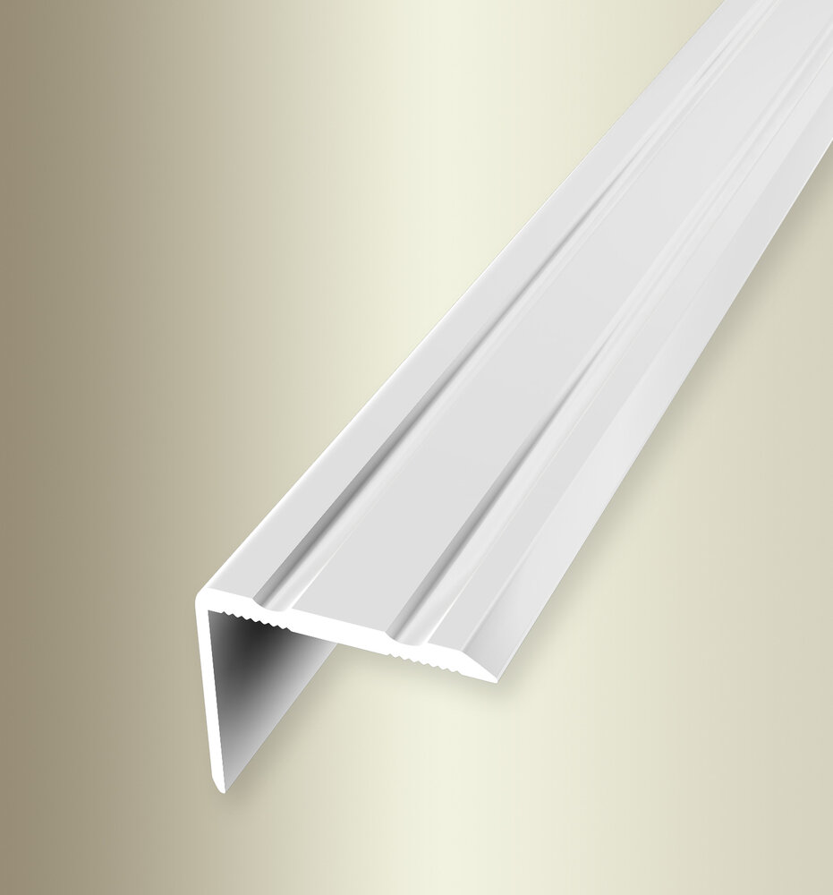 Küberit Alu Winkel 24,5 x 20 mm Typ 235 SK, 300 cm, weiß (F15)