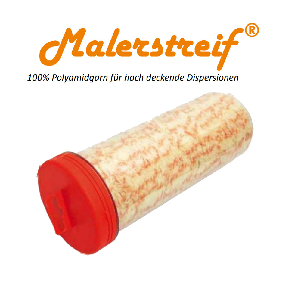 Friess Click&Roll Malerstreif Exquisit-Farbwalze, Langflor 21 mm, stark gepolstert, Ø 104 mm, 25 cm Friess Click&Roll Malerstreif Exquisit-Farbwalze, Langflor 21 mm, stark gepolstert, Ø 104 mm, 25 cm