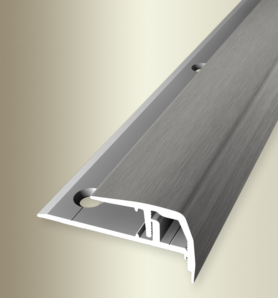 Küberit Step-Clip Champion Typ 510, 100 cm, edelstahloptik (F2G) Küberit Step-Clip Champion Typ 510, 100 cm, edelstahloptik (F2G)