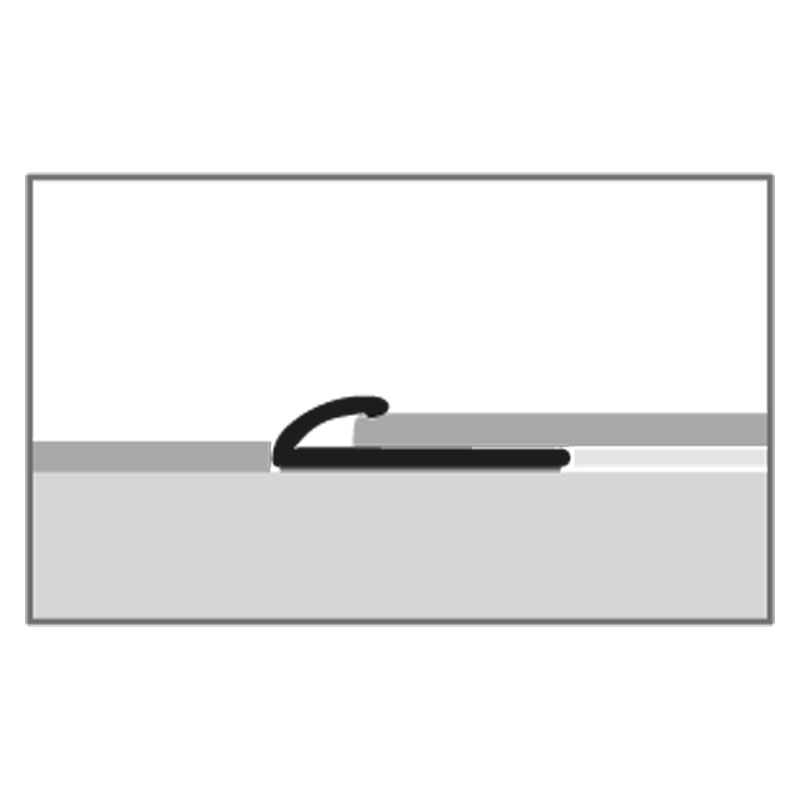Küberit Alu Abschlussprofil Typ 390 SK, 270 cm, silber (F4) Küberit Alu Abschlussprofil Typ 390 SK, 270 cm, silber (F4)