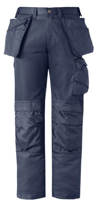 Bundhose CoolTwillT Gr. 158 marine mit Holstertaschen