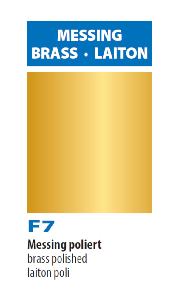 Küberit Treppenkantenprofil Typ 850, 500 cm, Messing (F7) Küberit Treppenkantenprofil Typ 850, 500 cm, Messing (F7)