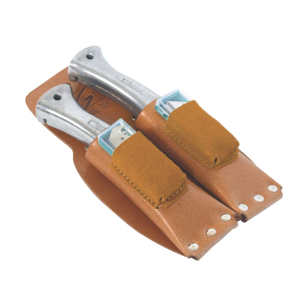 WOLFF Leder Doppelmessertasche DUETT für Delphin & Blue Marlin Messer mit Klingenbox WOLFF Leder Doppelmessertasche DUETT für Delphin & Blue Marlin Messer mit Klingenbox