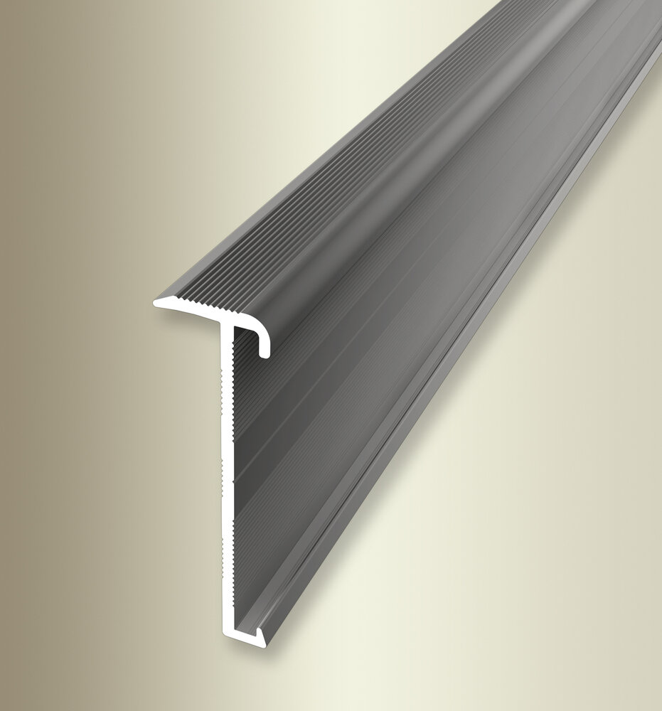 Küberit Treppenkantenprofil Typ 845, 300 cm, edelstahloptik (F2)
