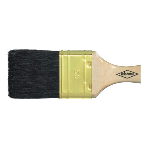 Wistoba Maler Lackierflachpinsel # 1506, schwarze Chinaborste, 12.Stärke