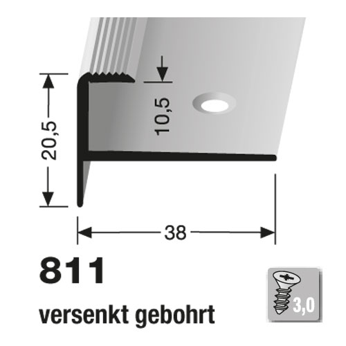 Küberit Alu Einfassprofil Typ 811 Küberit Alu Einfassprofil Typ 811