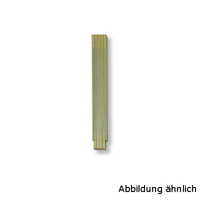 Zollstock Holz, mit Feder, Profiausführung, 2 m Zollstock Holz, mit Feder, Profiausführung, 2 m