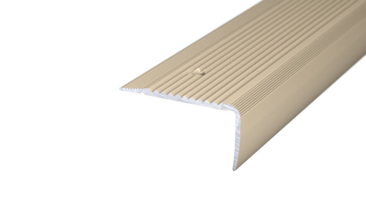 PRINZ Treppenkantenprofil Nova Nr.170, 45 x 23 mm, 500 cm, sahara