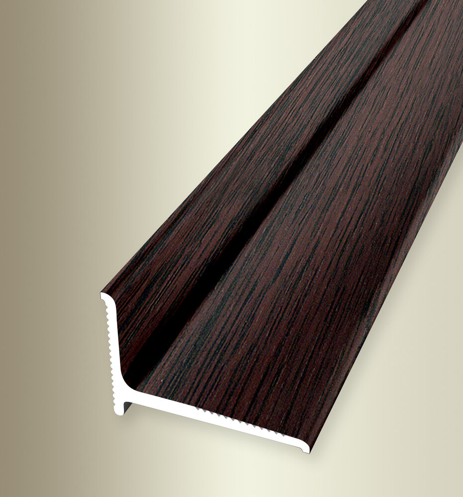 KÜBERIT Alu Abschlussprofil Typ 369HSK 270 cm, Wenge (H95)