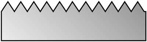 Zahnschiene (Zahnleiste) 28 cm - Zahnung TL Zahnschiene (Zahnleiste) 28 cm - Zahnung TL