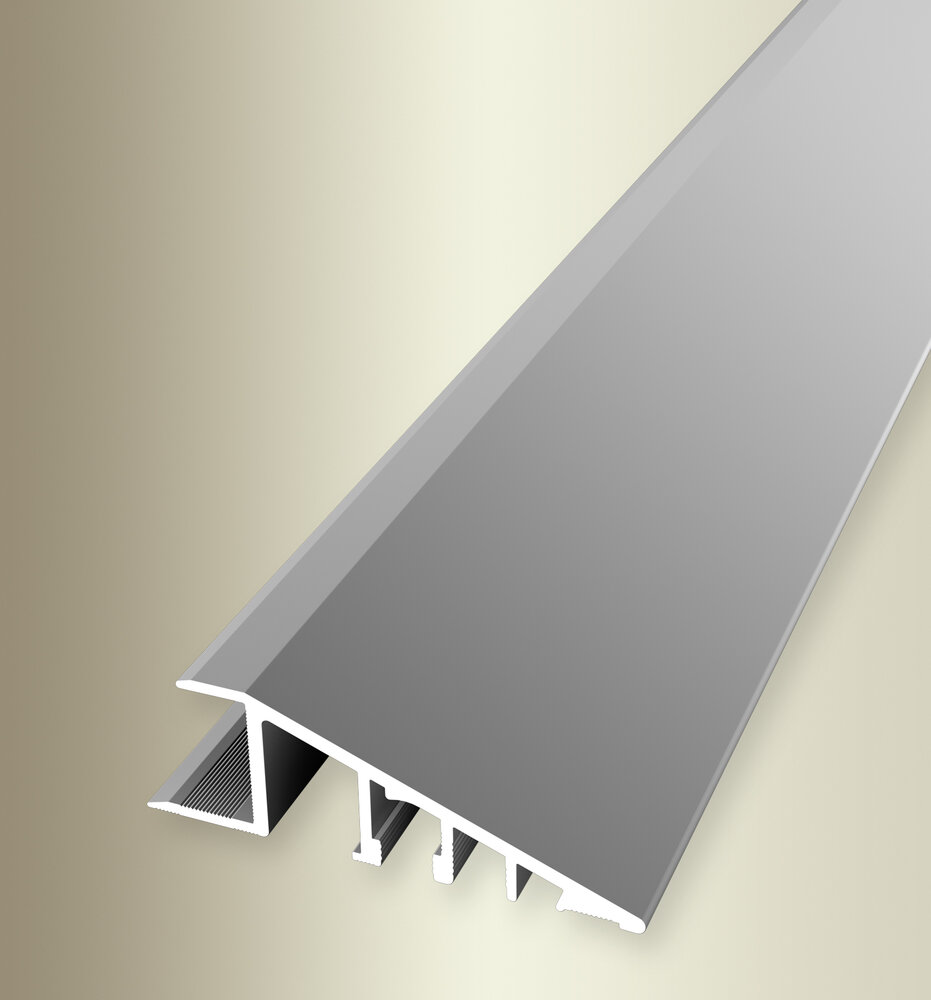 Küberit Rampenprofil 20,5 x 68,5 mm Typ 267 U, 300 cm, silber (F4) Küberit Rampenprofil 20,5 x 68,5 mm Typ 267 U, 300 cm, silber (F4)