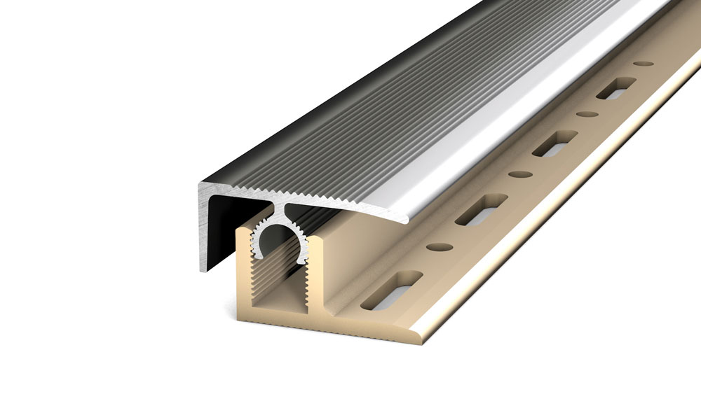 PRINZ PROFI-TEC Master Abschlussprofil Nr. 310, 28 mm, 100 cm, edelstahl poliert PRINZ PROFI-TEC Master Abschlussprofil Nr. 310, 28 mm, 100 cm, edelstahl poliert