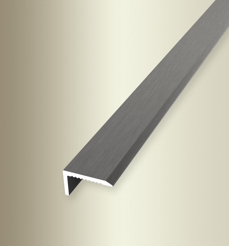 KÜBERIT Winkelprofil Typ 238 U, 8,5 x 15 mm, 270 cm, edelstahloptik (F2G)