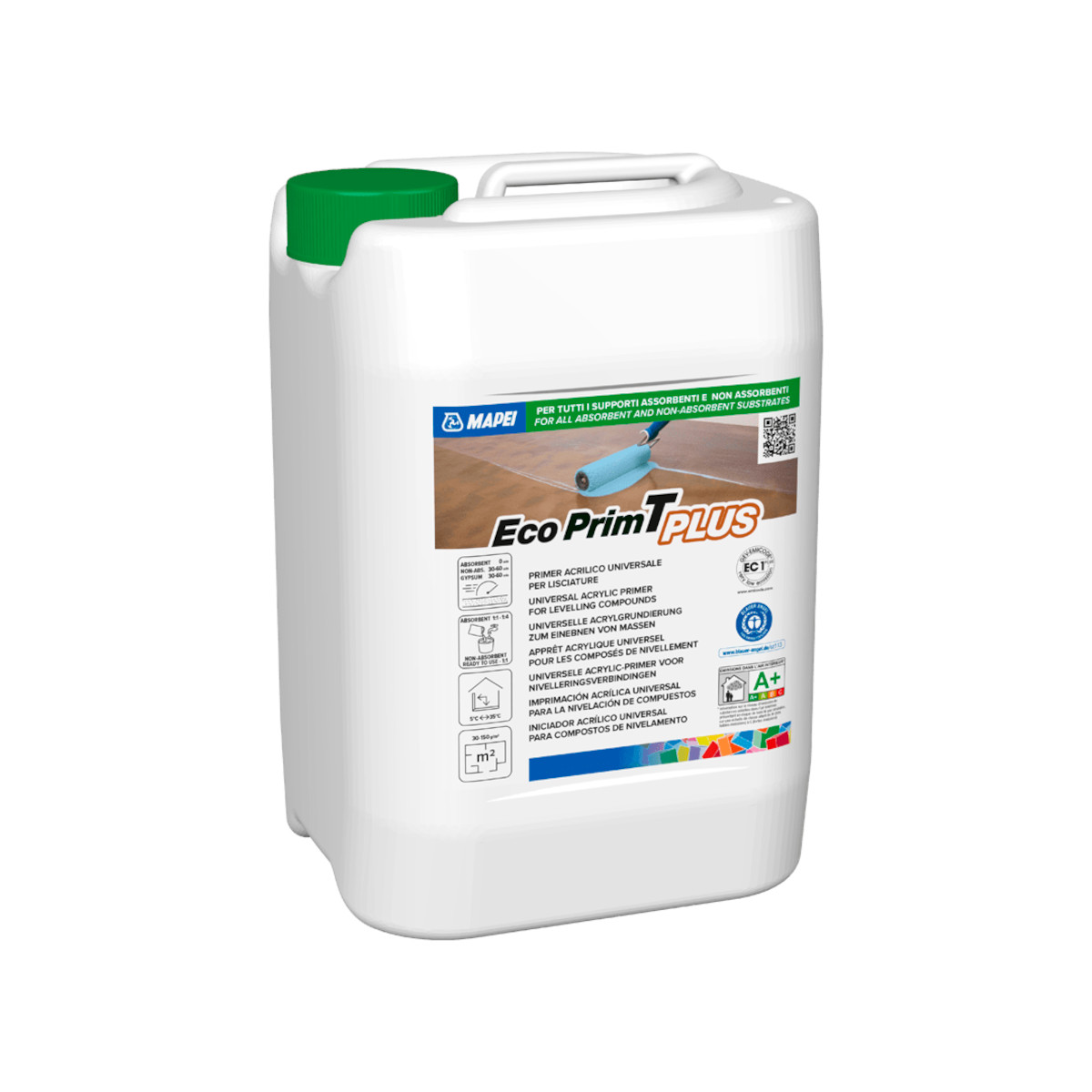 MAPEI Eco Prim T Plus - Dispersionsgrundierung - Konzentrat | 10 kg MAPEI Eco Prim T Plus - Dispersionsgrundierung - Konzentrat | 10 kg