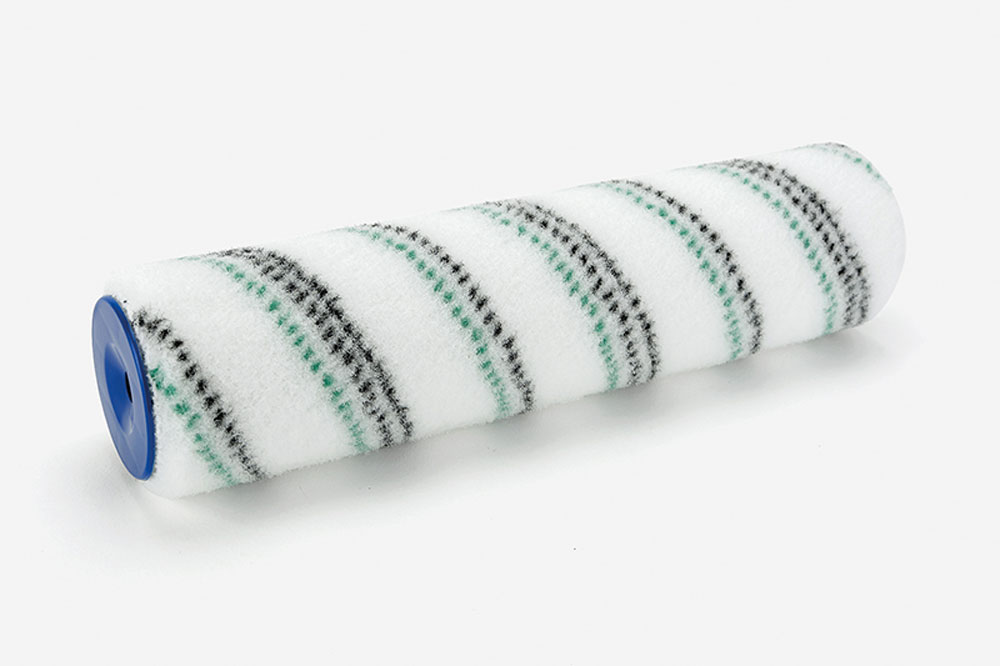 Hansa Lackier- und Versiegelungswalze Nylon 7 mm, schwarz/grün, Kern Ø 50 mm, 18 & 25 cm lieferbar Hansa Lackier- und Versiegelungswalze Nylon 7 mm, schwarz/grün, Kern Ø 50 mm, 18 & 25 cm lieferbar