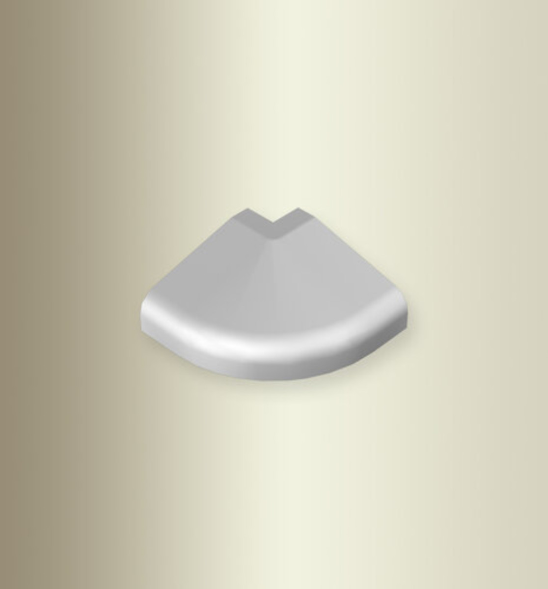 Küberit 90° Außenecken Typ 928 AE, Kunststoff lackiert silber (F4) Küberit 90° Außenecken Typ 928 AE, Kunststoff lackiert silber (F4)