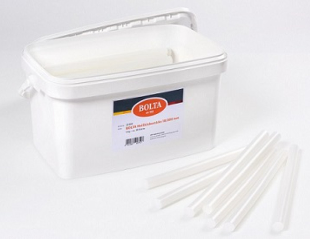Bolta Heißklebesticks 18/300 mm transparent - VE 1 Eimer á 5 kg Bolta Heißklebesticks 18/300 mm transparent - VE 1 Eimer á 5 kg