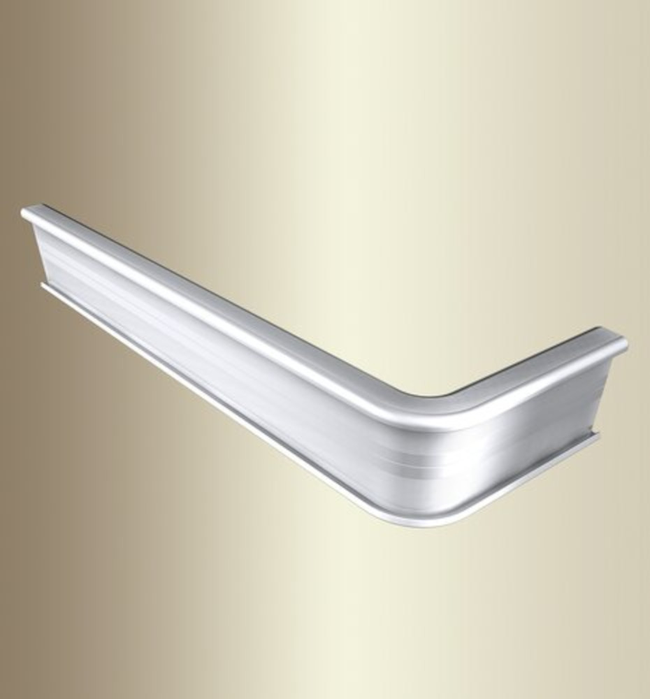 Küberit Alu Treppenkanteneckprofil Typ 845 EC-R, 1,0 x 0,3 m, silber (F4) Küberit Alu Treppenkanteneckprofil Typ 845 EC-R, 1,0 x 0,3 m, silber (F4)