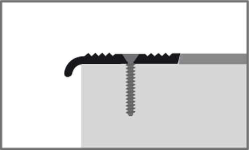 Küberit Abschluss-und Einfassprofi 30x6mm, 2.5mm stark, Typ 243