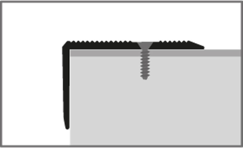 Küberit Alu Winkelprofil Typ 229, 250 cm, bronze (F6) Küberit Alu Winkelprofil Typ 229, 250 cm, bronze (F6)