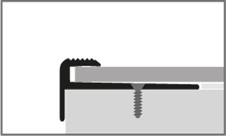 Küberit Alu Einfassprofil Typ 813, 250 cm, bronze (F6) Küberit Alu Einfassprofil Typ 813, 250 cm, bronze (F6)
