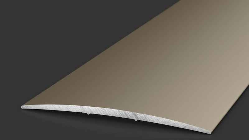 PRINZ Alu Übergangsprofil Nr. 118 U, 80 mm, 270 cm, edelstahloptik matt PRINZ Alu Übergangsprofil Nr. 118 U, 80 mm, 270 cm, edelstahloptik matt