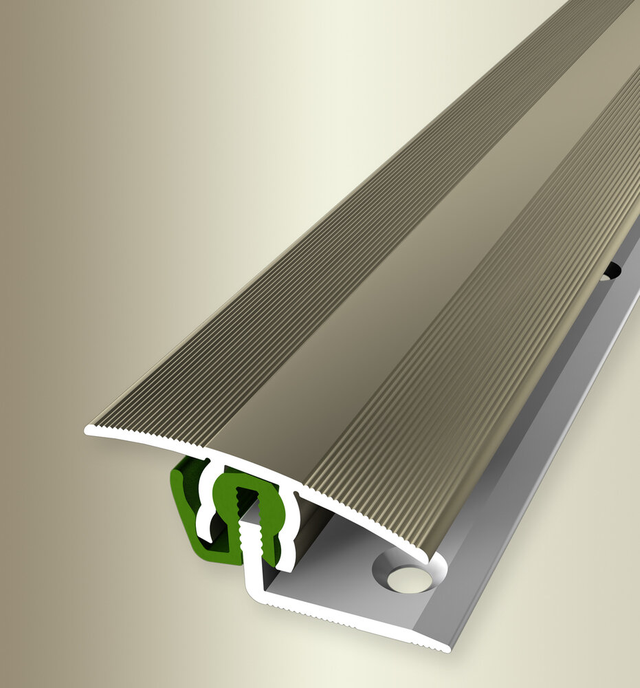 Küberit Übergangsprofil FCS®-788, 7 - 18 mm, Typ 788, 270 cm, sand (F9) Küberit Übergangsprofil FCS®-788, 7 - 18 mm, Typ 788, 270 cm, sand (F9)